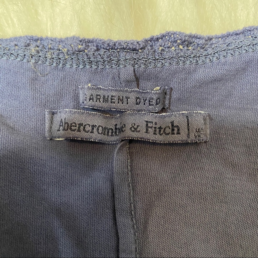 🔥SOLD🔥Abercrombie & Fitch Tank Top Slate Blue Size Small - Picture 11 of 16